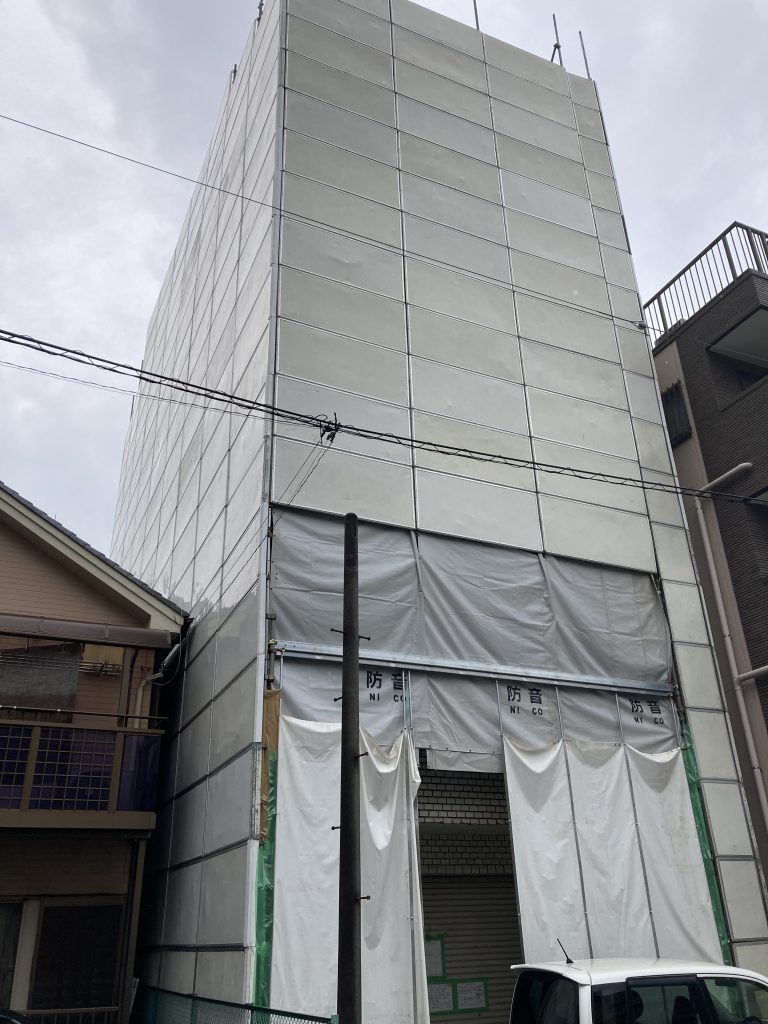 江東区　足場組立工事